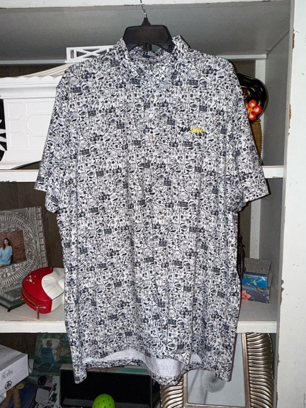 Johnnie-O Appalachian state polo ASU sz XL Johnnie O Mens